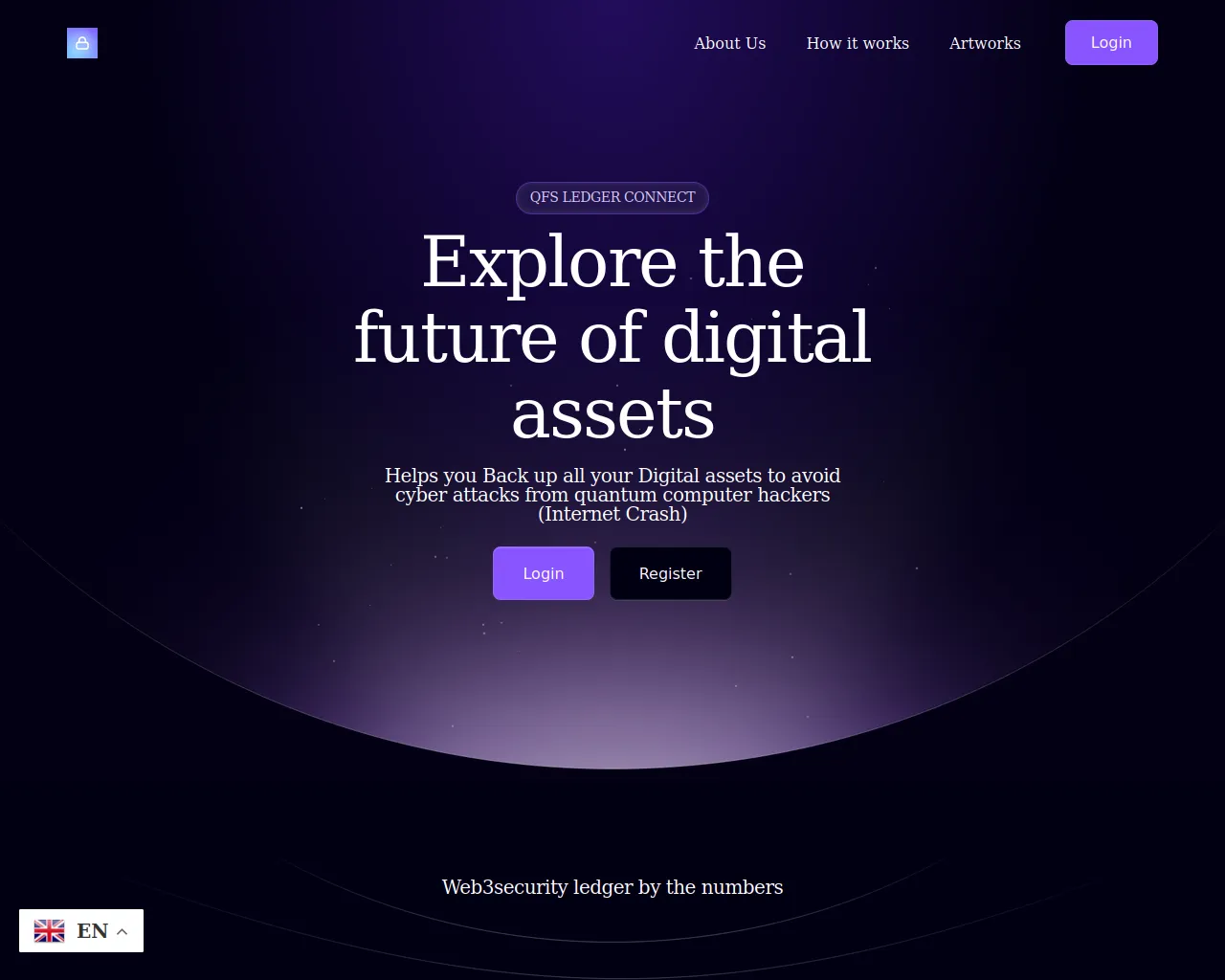 Screenshot of ledgerqfsconnect.com