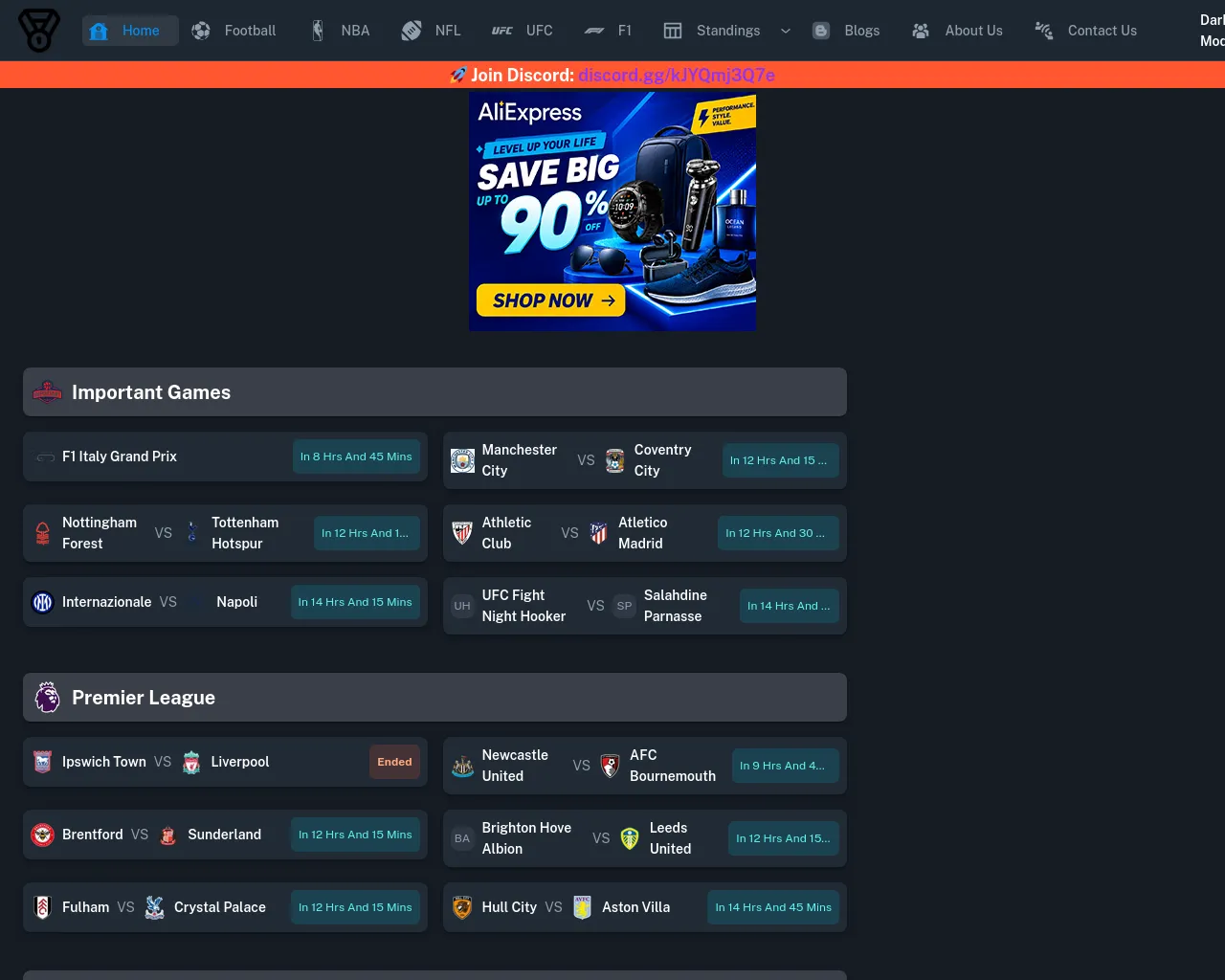 Screenshot of streampk.org