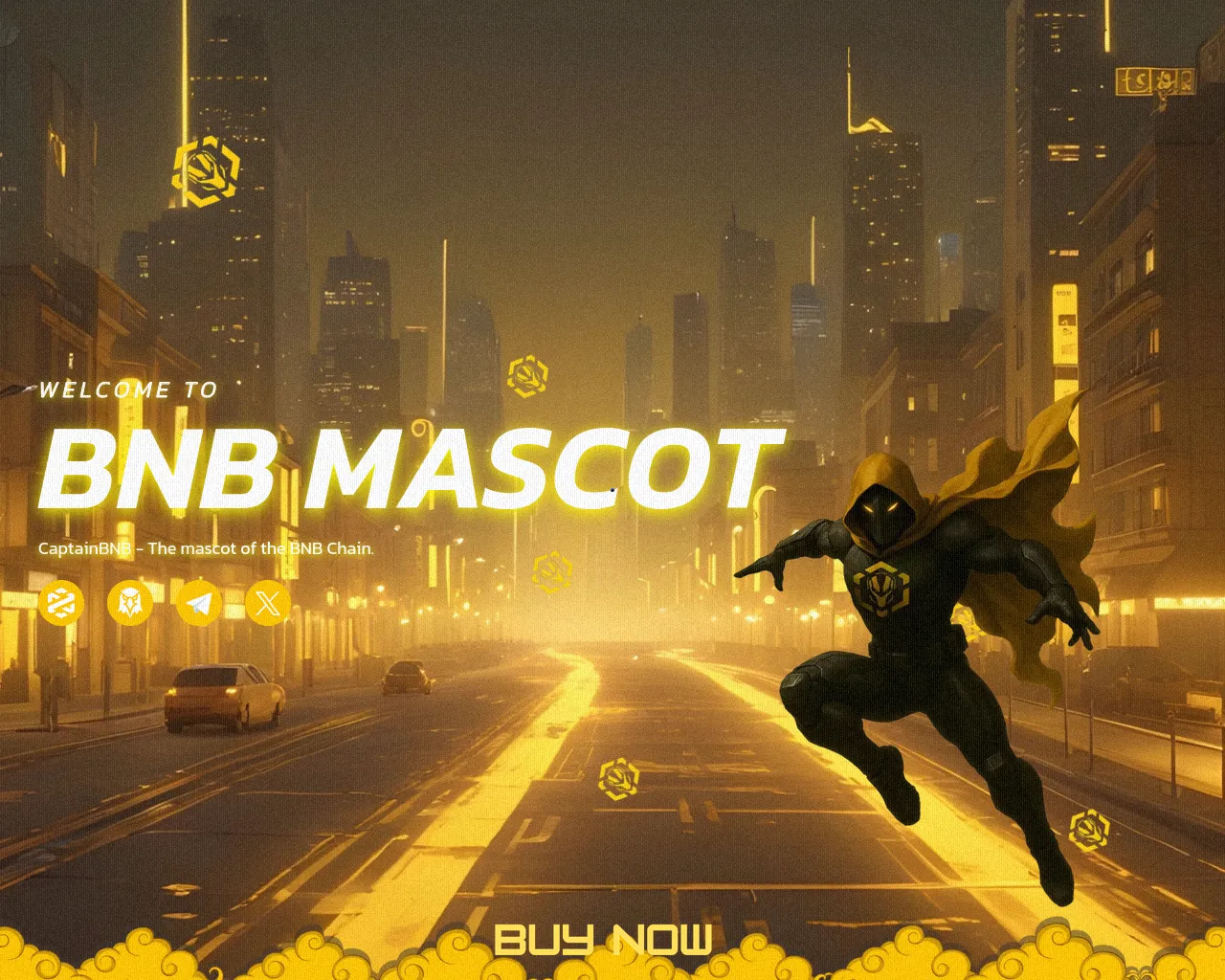 Screenshot of captainbnbmascot.fun