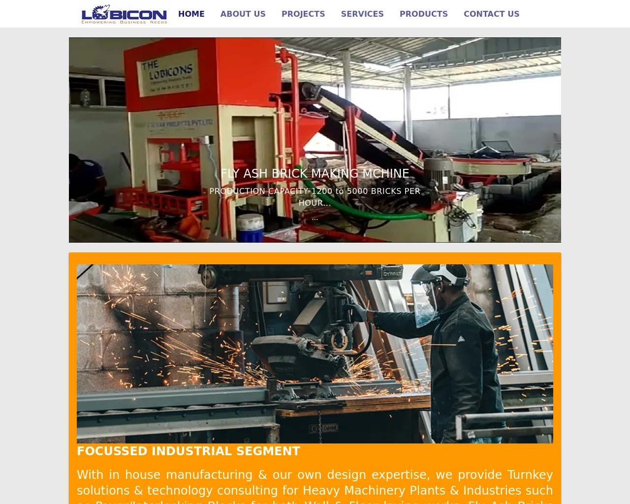 Screenshot of lobicon.com