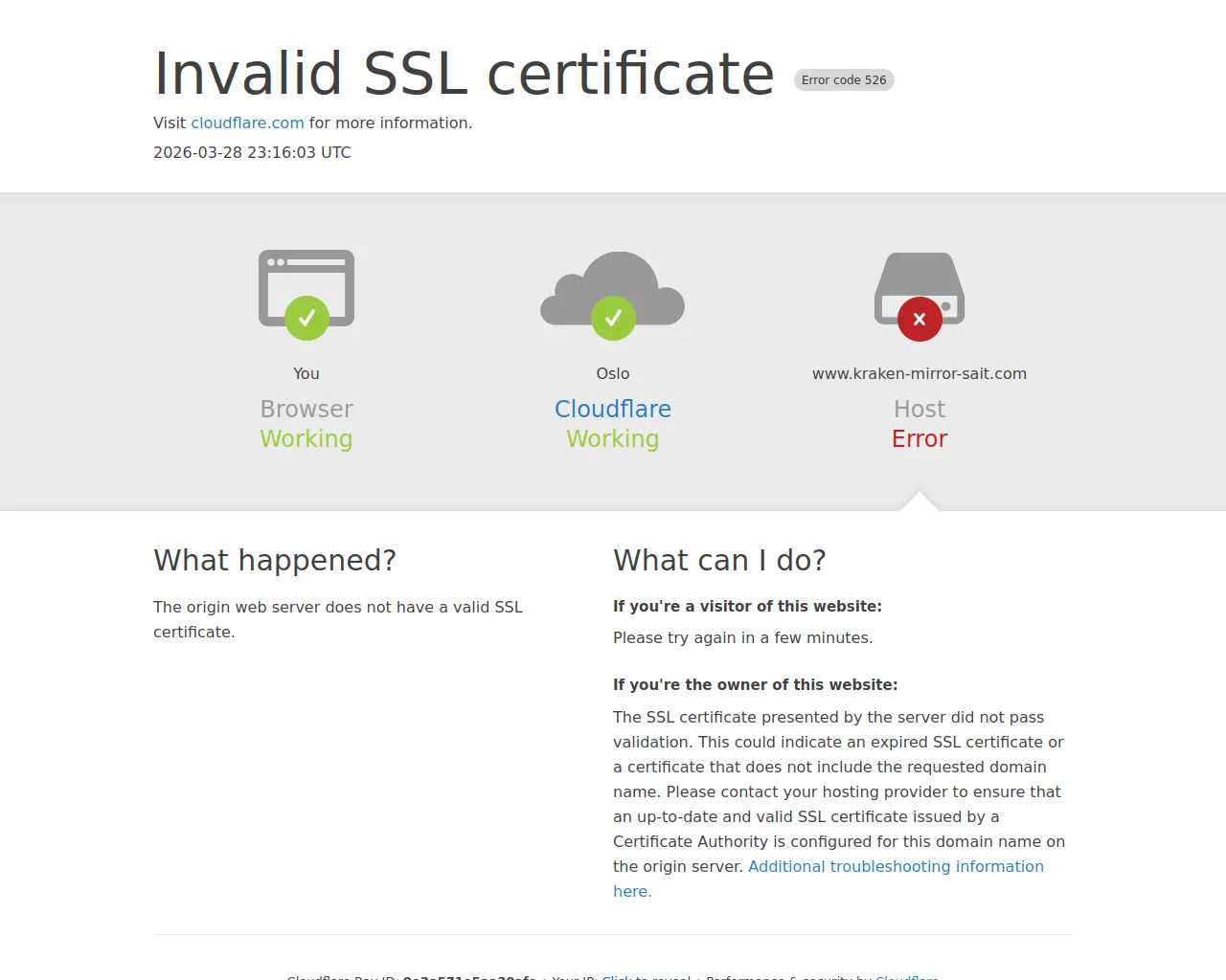 Screenshot of kraken-mirror-sait.com