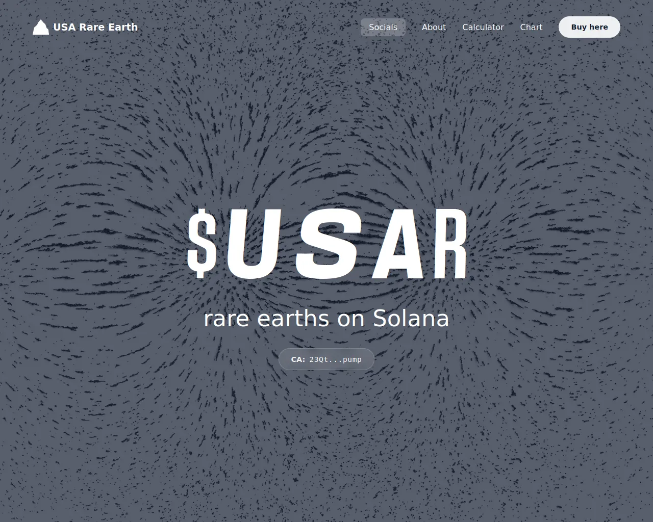 Screenshot of usar-solana.fun