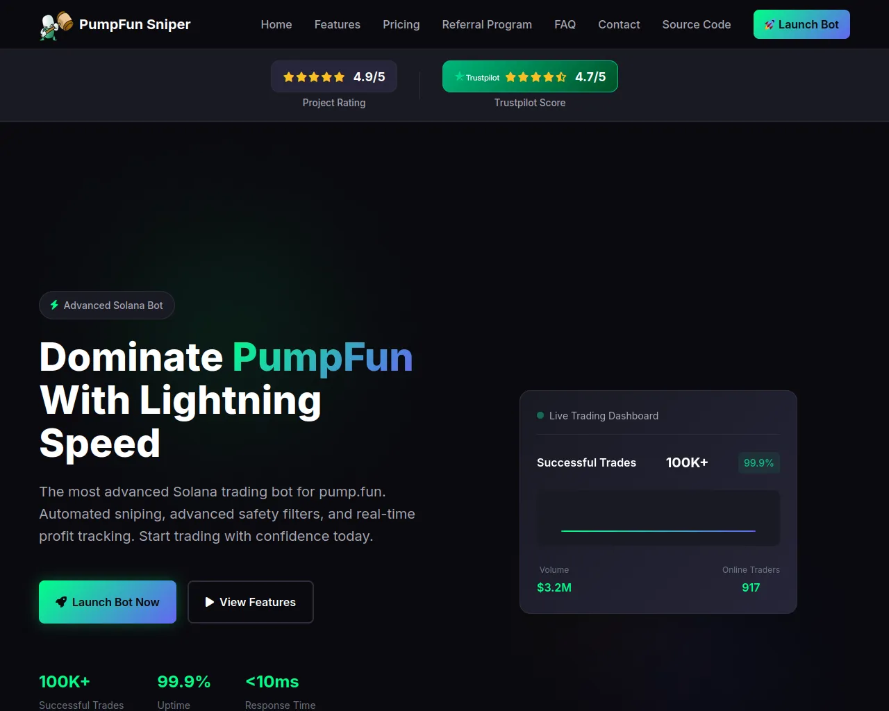 Screenshot of solsniper.cn.com