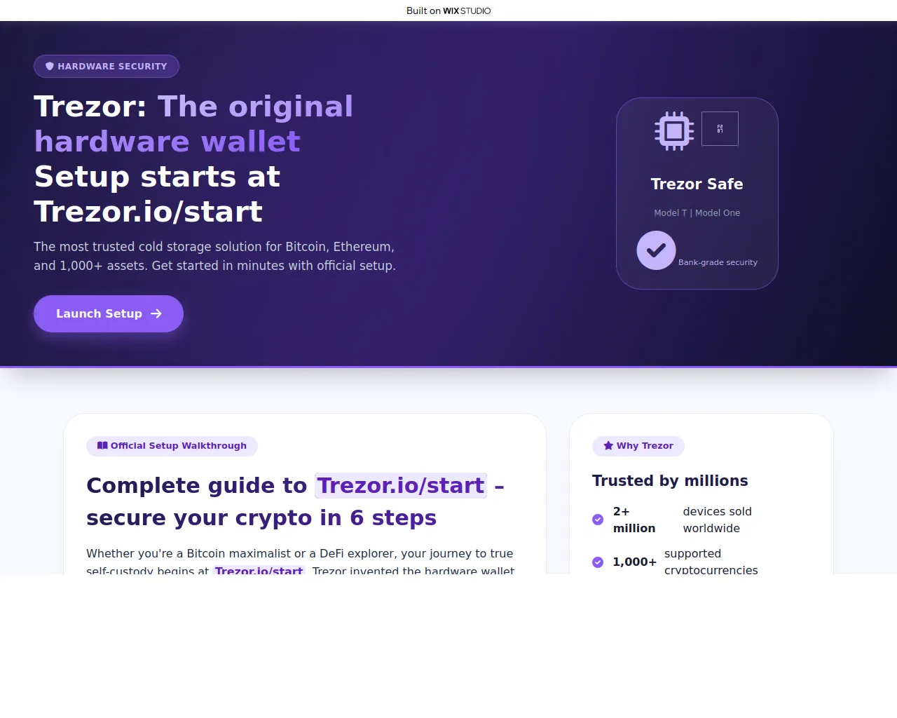 Screenshot of io-en-starts.wixstudio.com