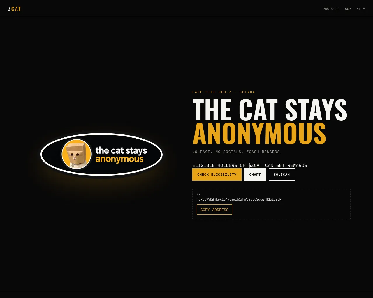 Screenshot of zcat.world