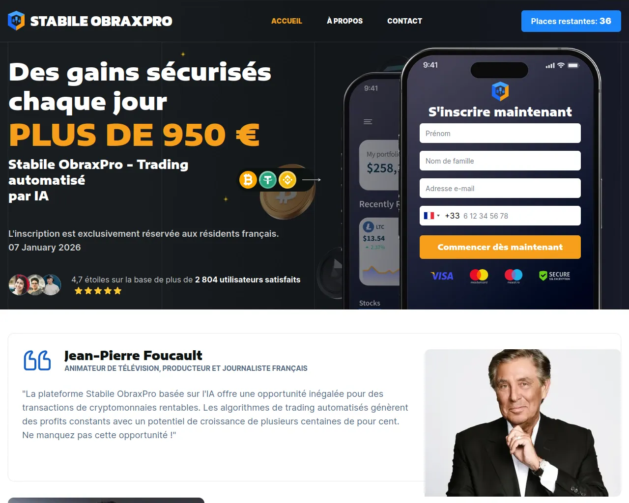 Screenshot of stableobraxpro.com