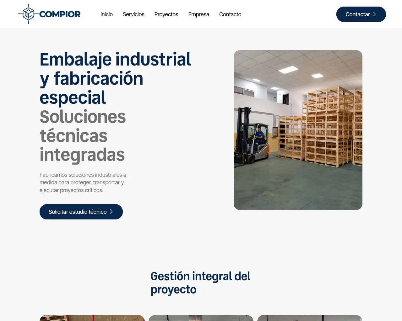Screenshot of compior.com