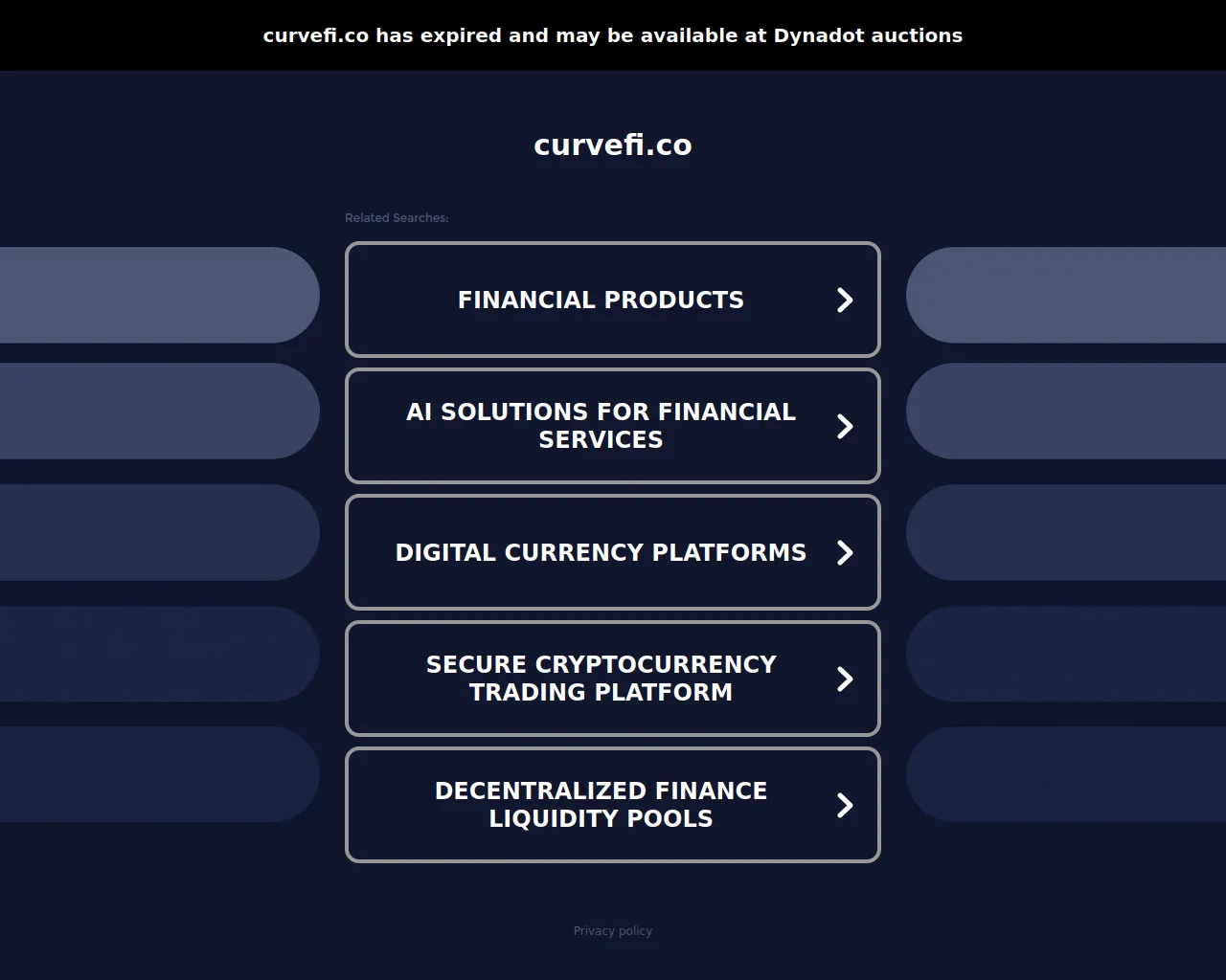 Screenshot of curvefi.co
