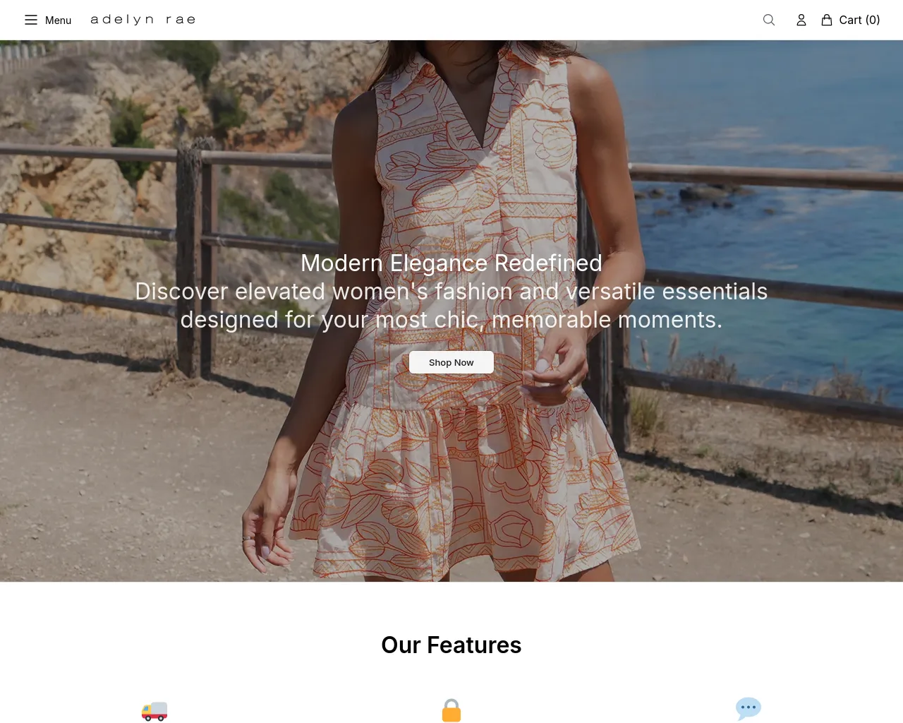 Screenshot of adelynraeshop.shop