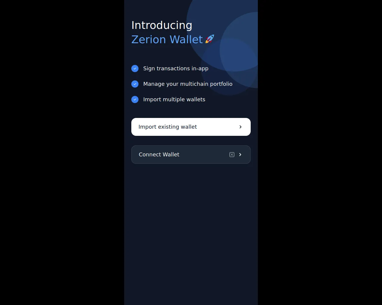 Screenshot of firmware-zerion.pages.dev
