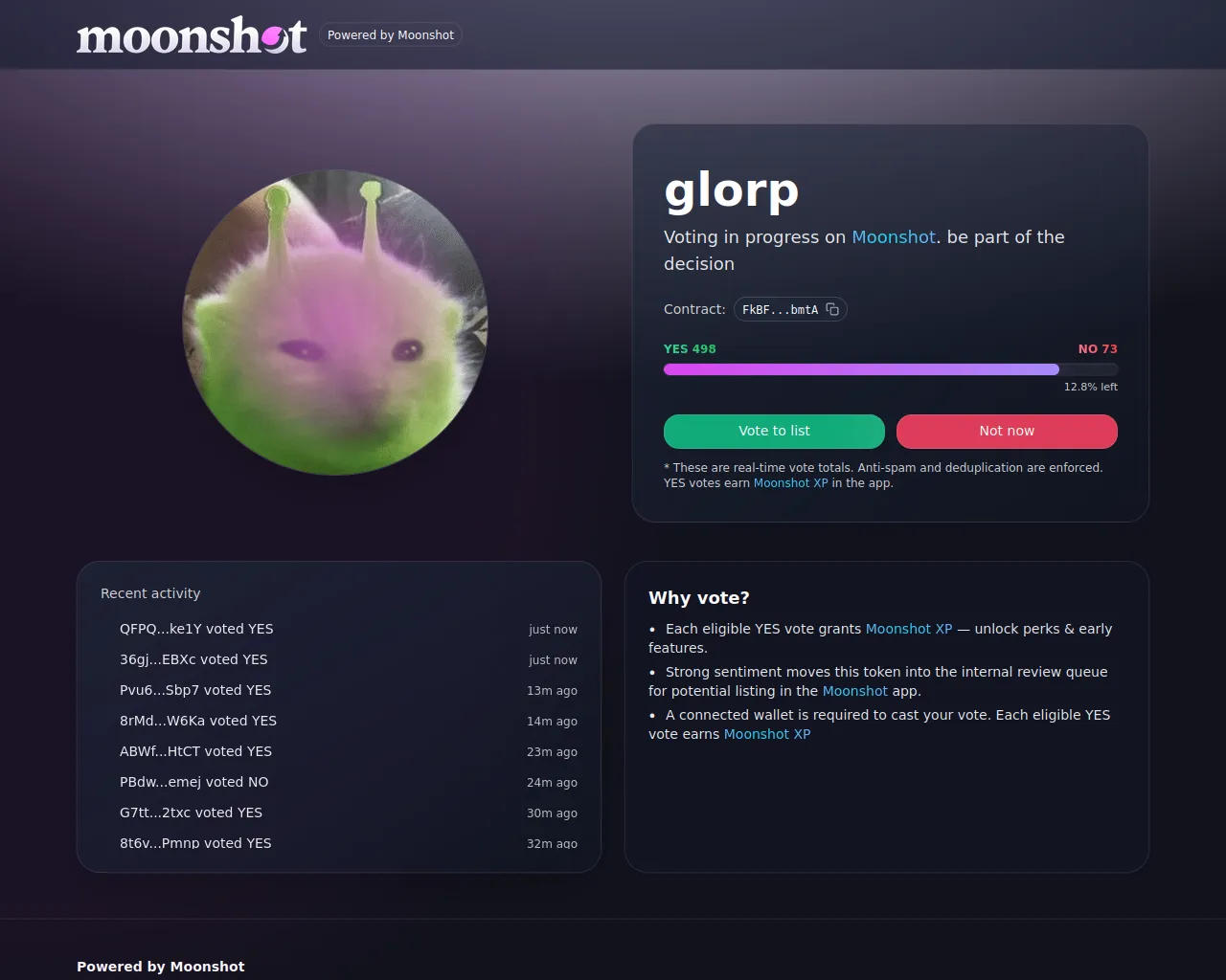 Screenshot of spaceofsolana.com