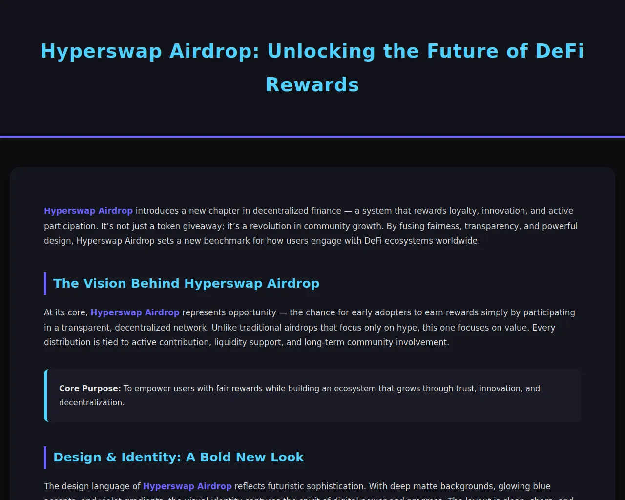 Screenshot of start-hyperswapp-airdrop.pages.dev