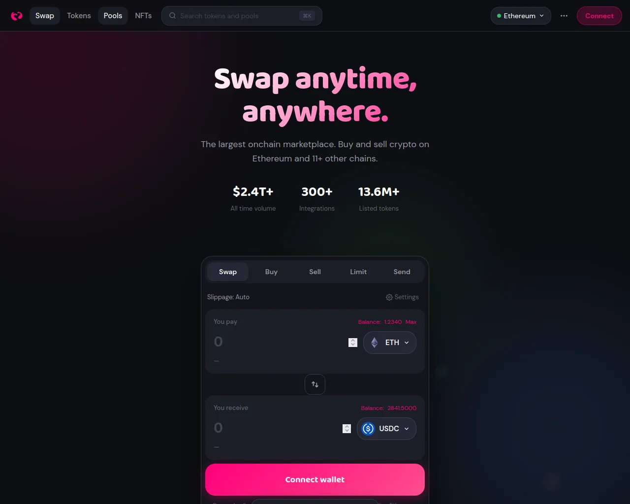 Screenshot of chatthetrust.com