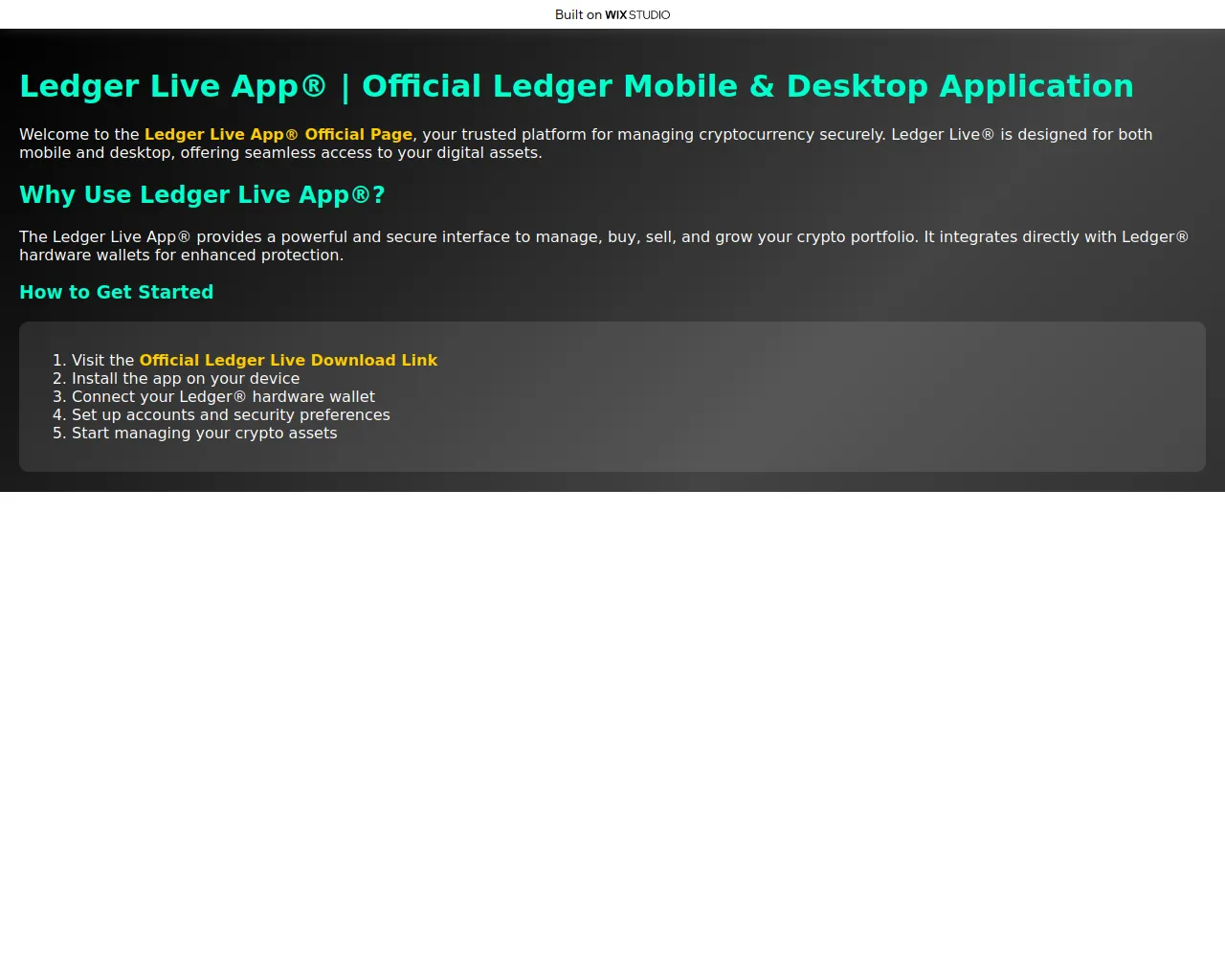 Screenshot of legrlvloggin.wixstudio.com