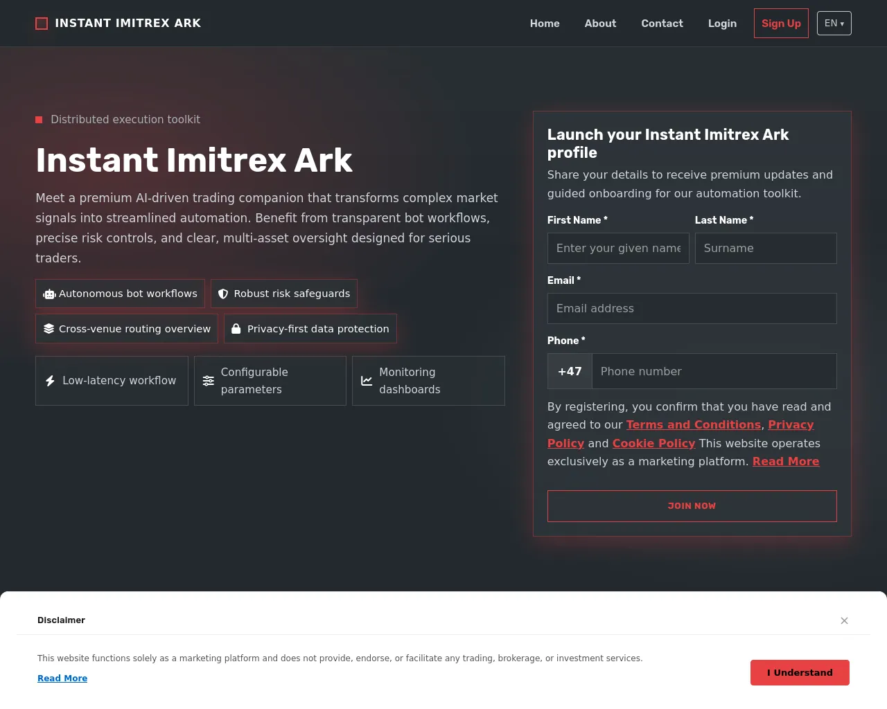 Screenshot of instantimitrexark.pro