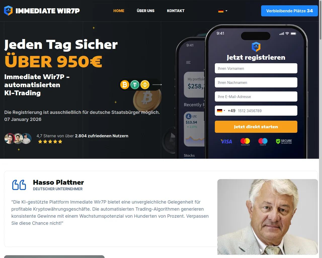 Screenshot of immediatewir7p.org
