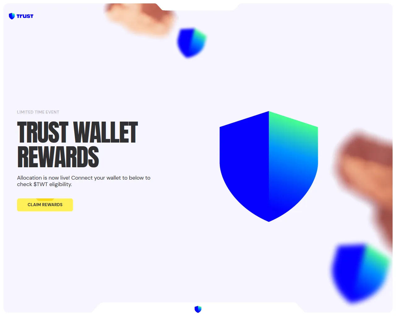 Screenshot of airdrop-trustwallet.trade