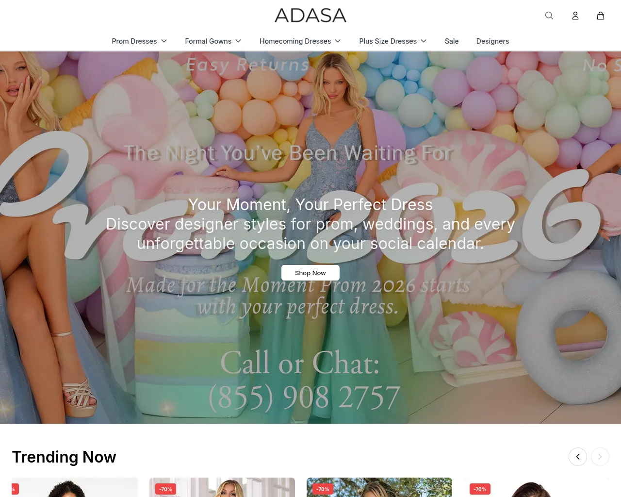 Screenshot of adasafashionworld.shop