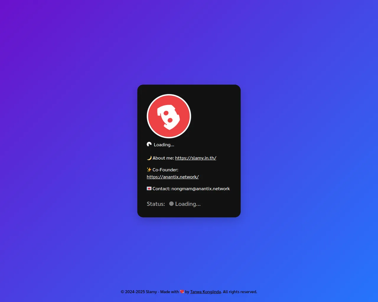 Screenshot of slamy-discord-web.pages.dev