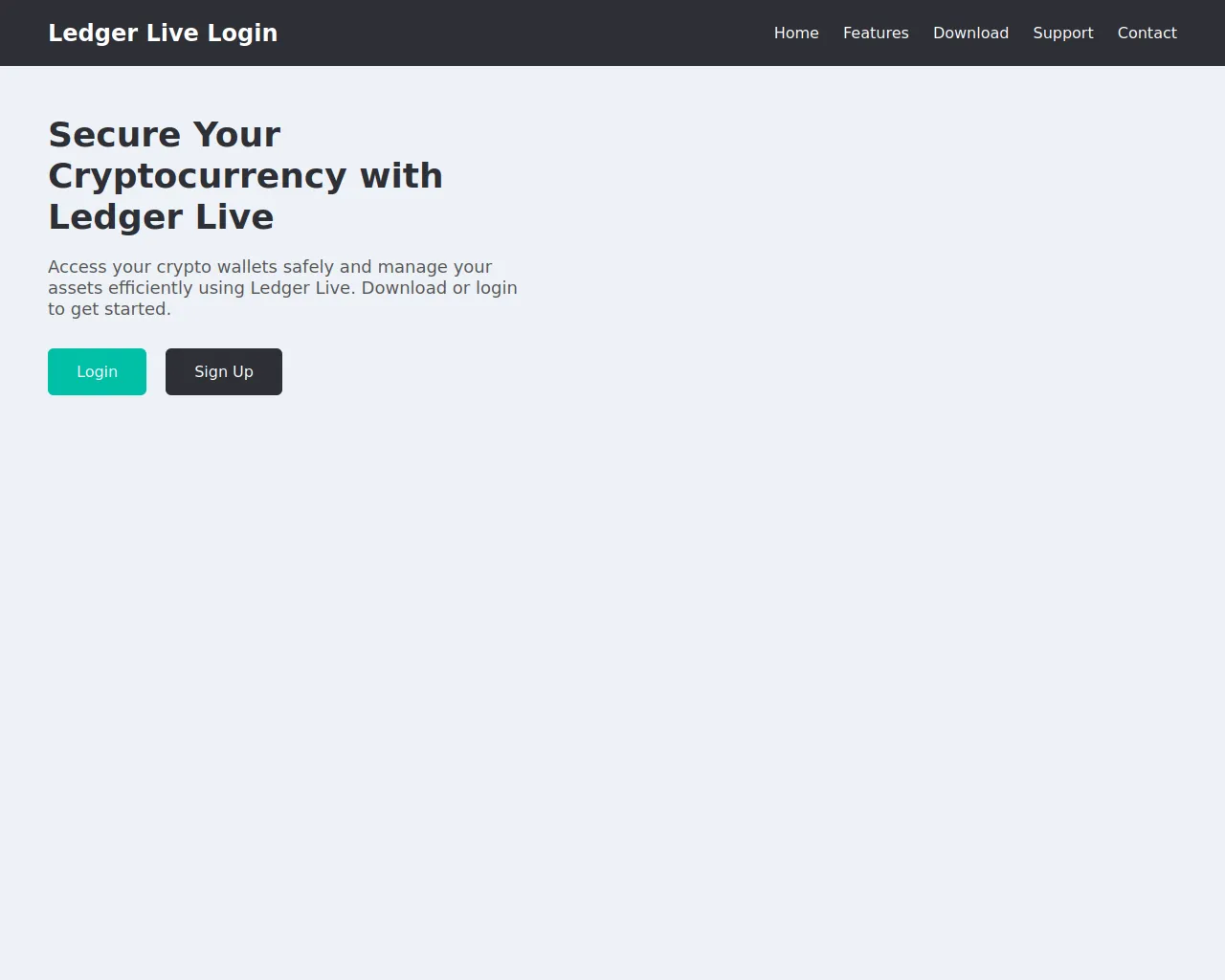 Screenshot of divace-lidgerlive-welcome.pages.dev