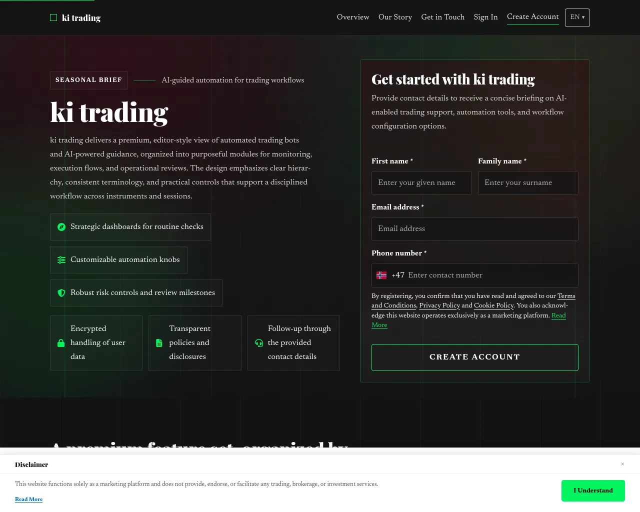 Screenshot of kitradingsolution.com