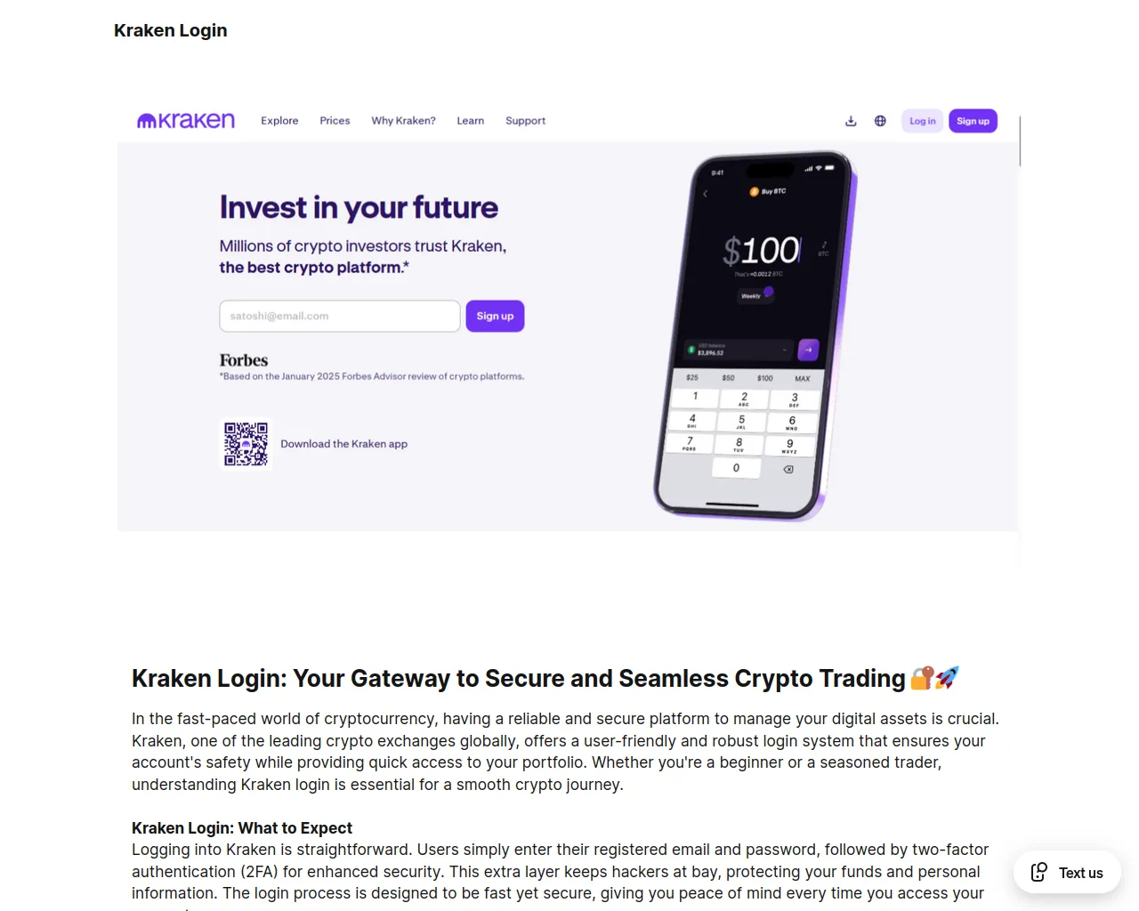Screenshot of home-kraken-us-auth.square.site