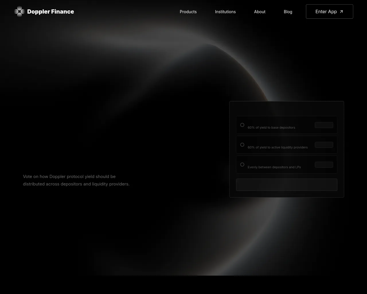 Screenshot of governance-dopplerfinance.com