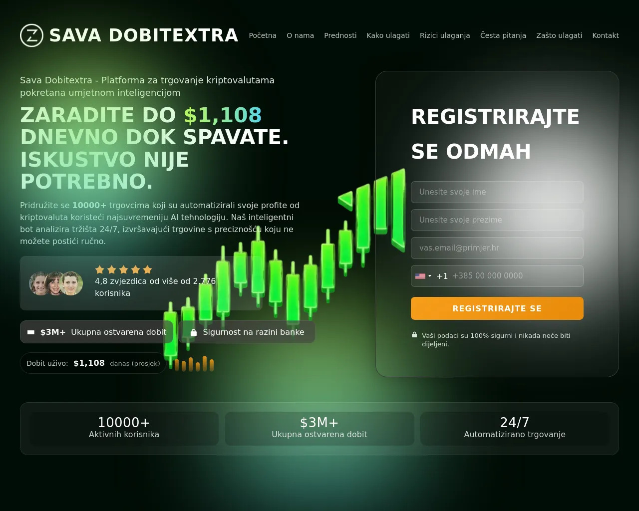 Screenshot of savadobitextra.com