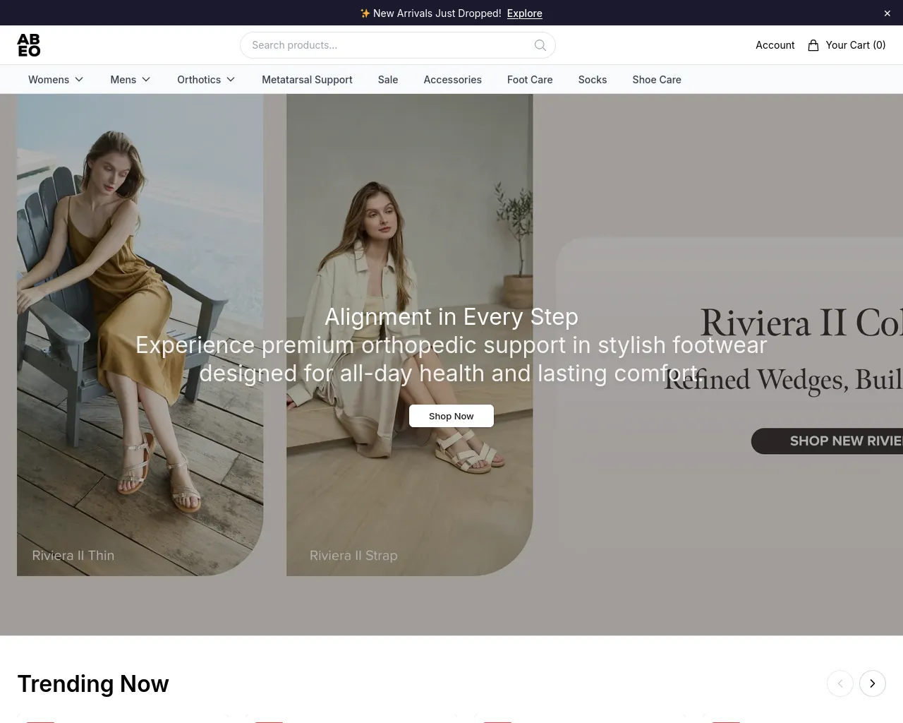Screenshot of abestyle.shop