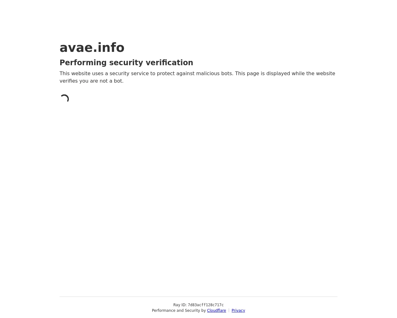 Screenshot of avae.info