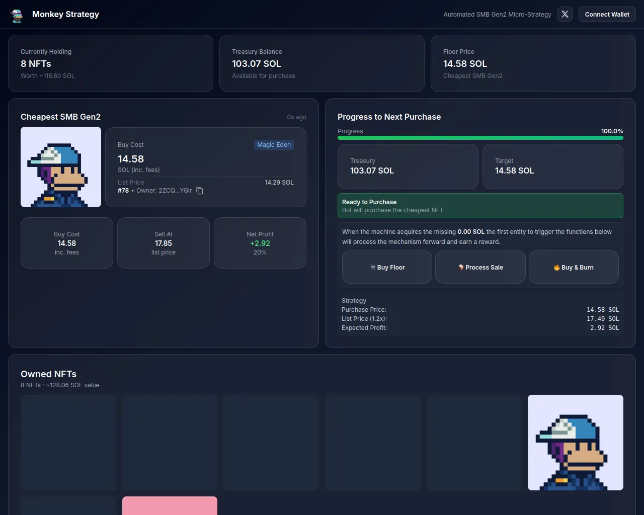 Screenshot of smbstrategy.xyz