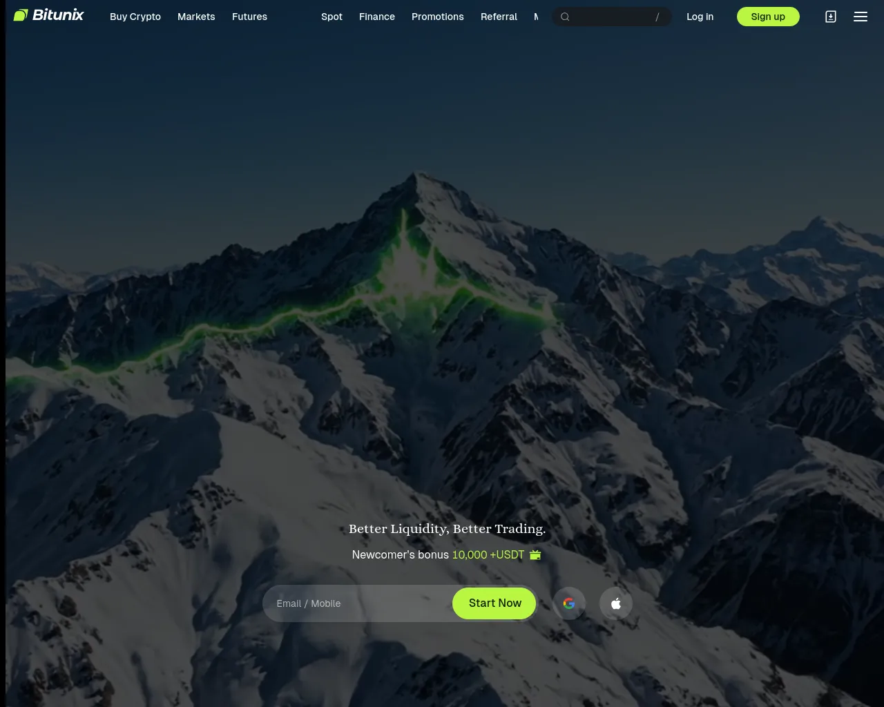 Screenshot of en-bitunix.com