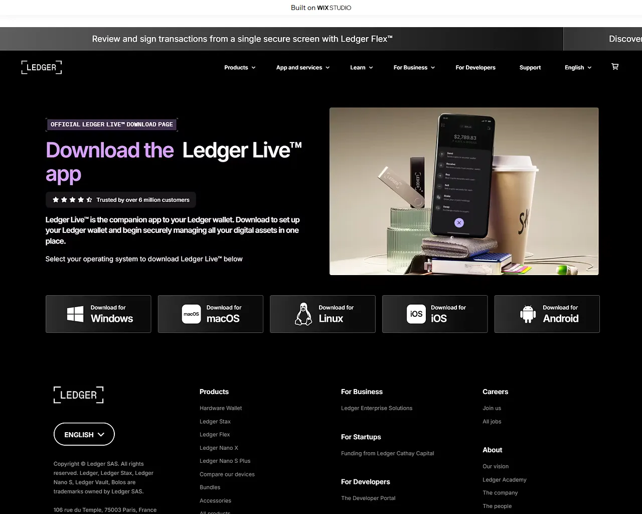 Screenshot of platform-liveapp.wixstudio.com