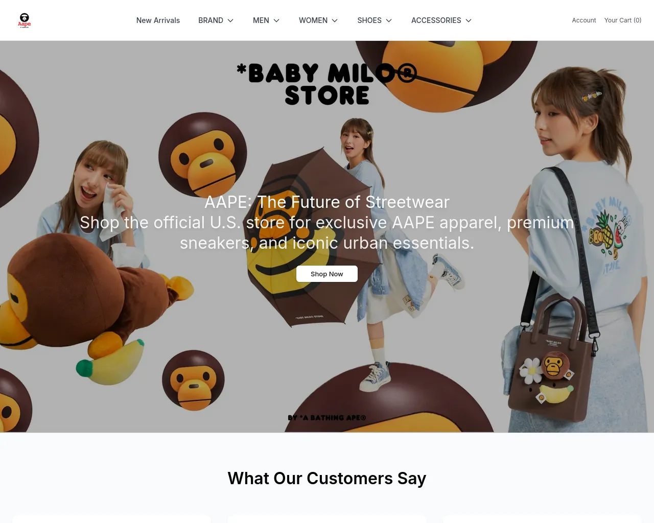 Screenshot of aapewear.shop