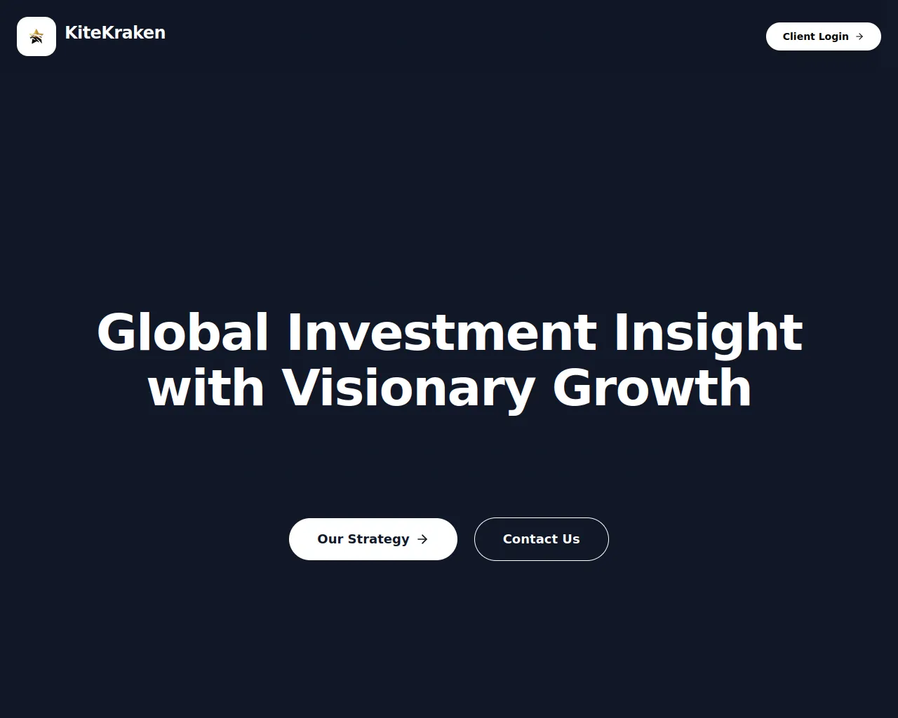 Screenshot of kitekrakenadvisory.com