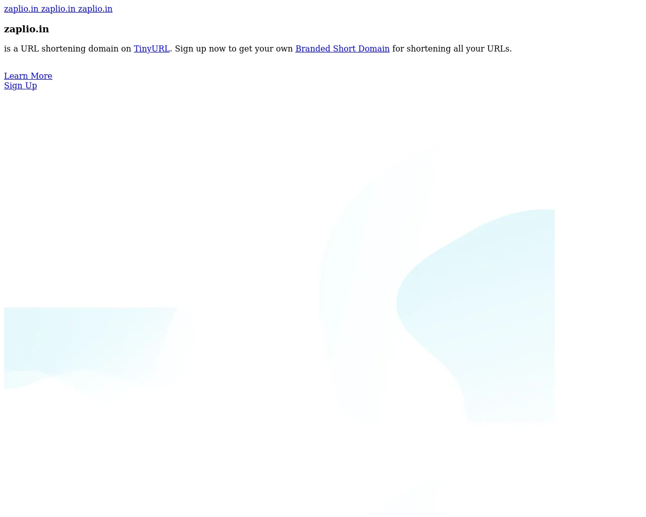Screenshot of zaplio.in