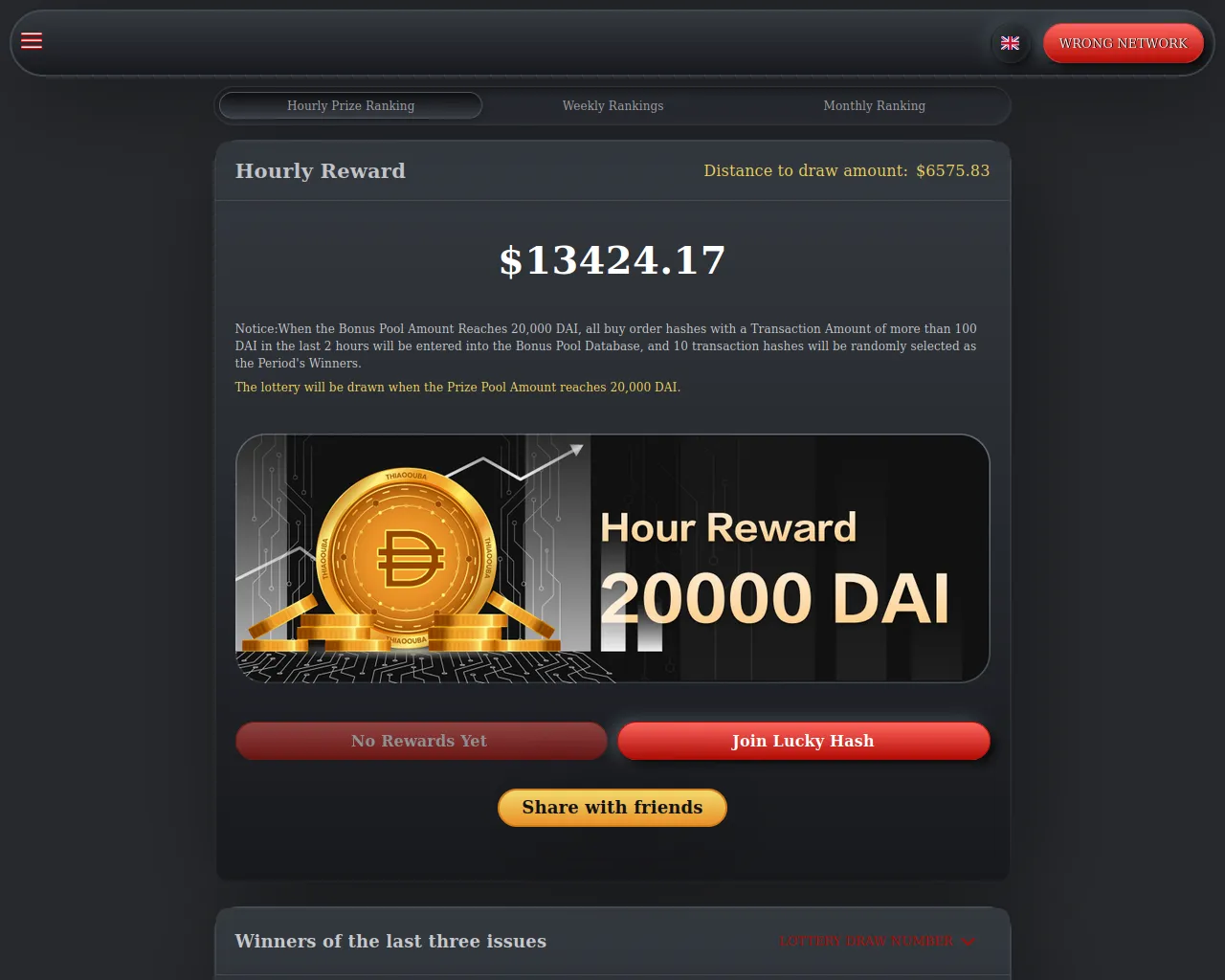 Screenshot of dai-origindefi.site