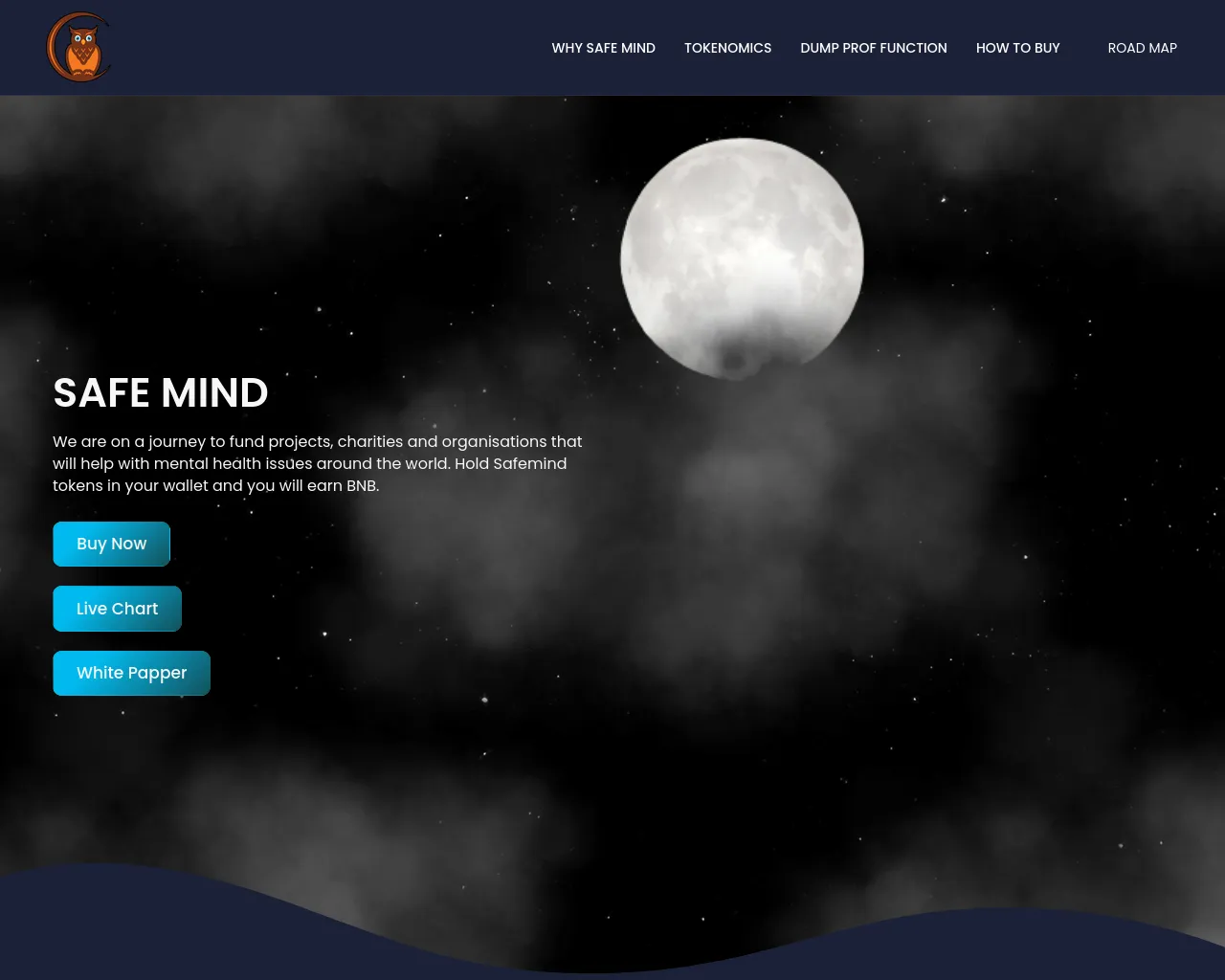 Screenshot of safemindtoken.pages.dev