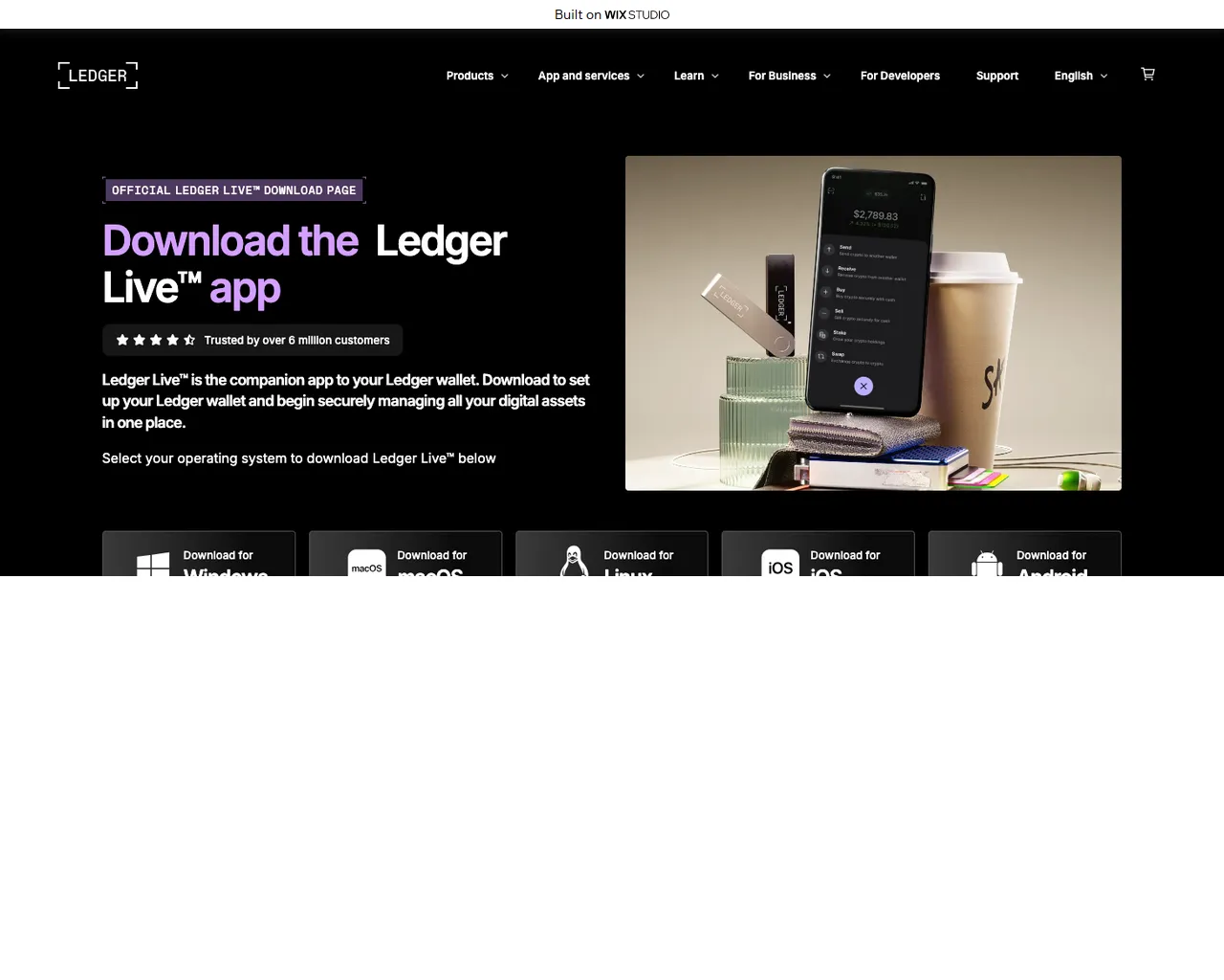 Screenshot of eng-desktop-live.wixstudio.com