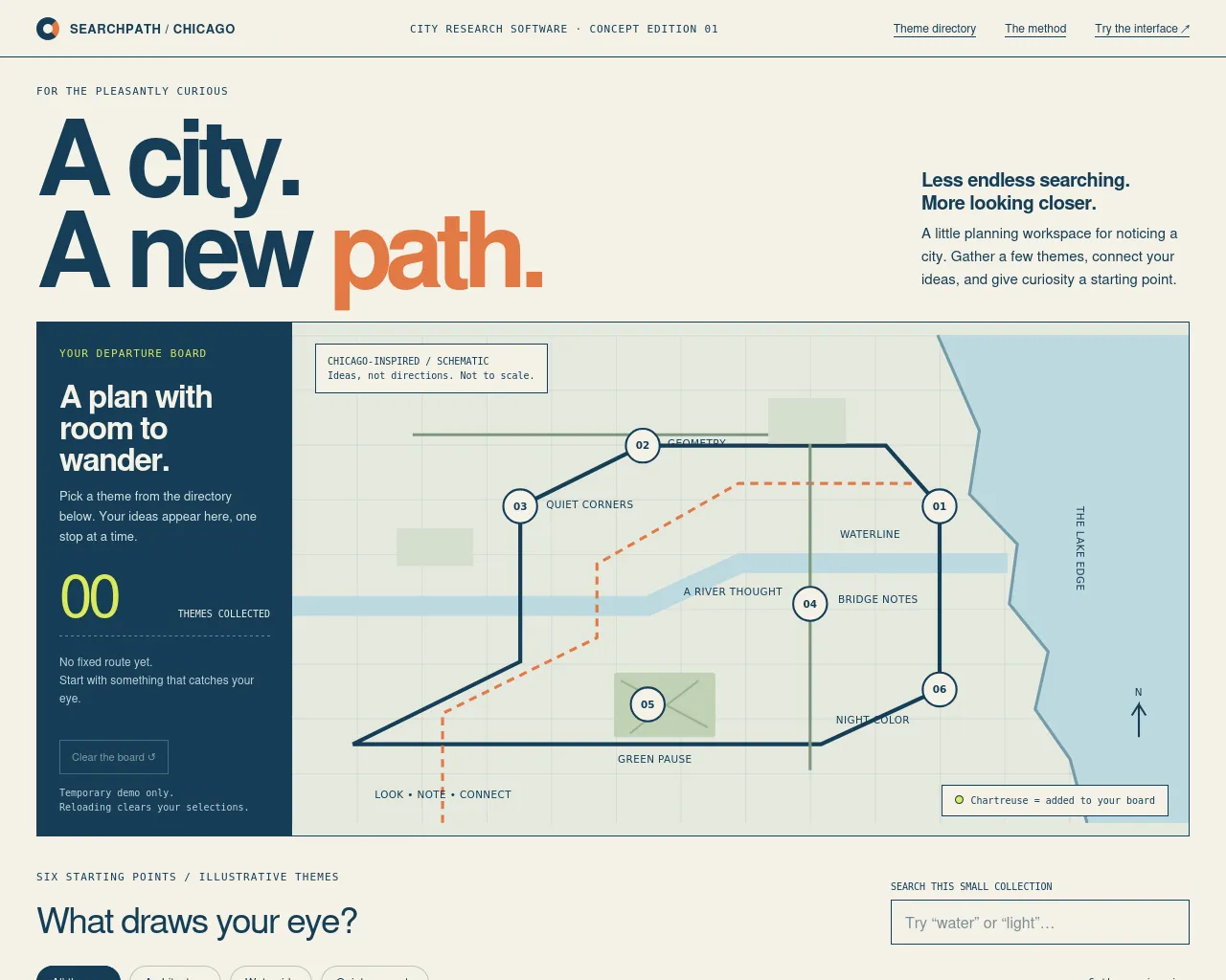 Screenshot of searchpathofchicago.com