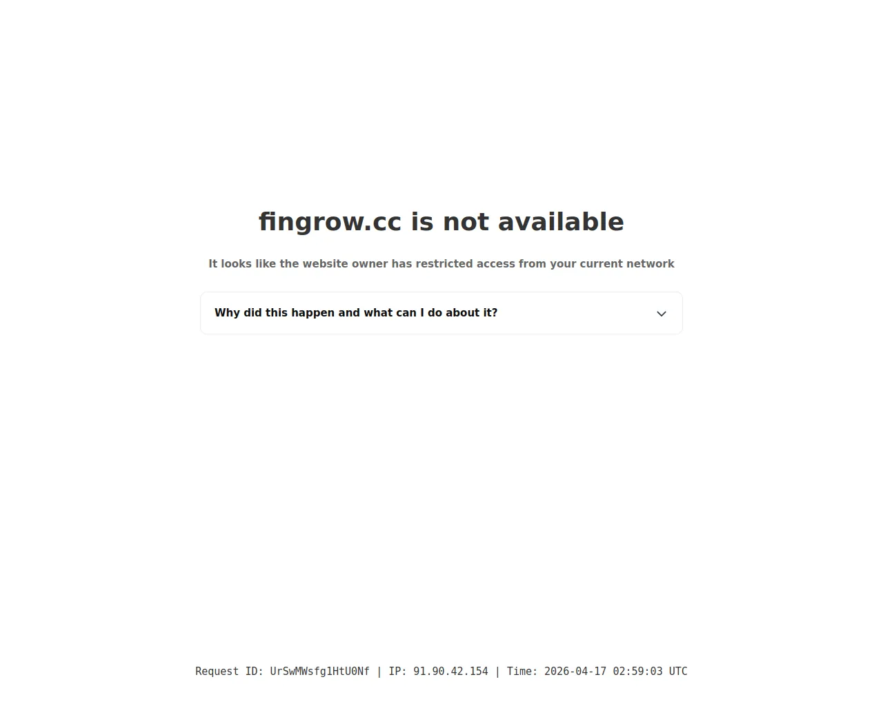 Screenshot of fingrow.cc
