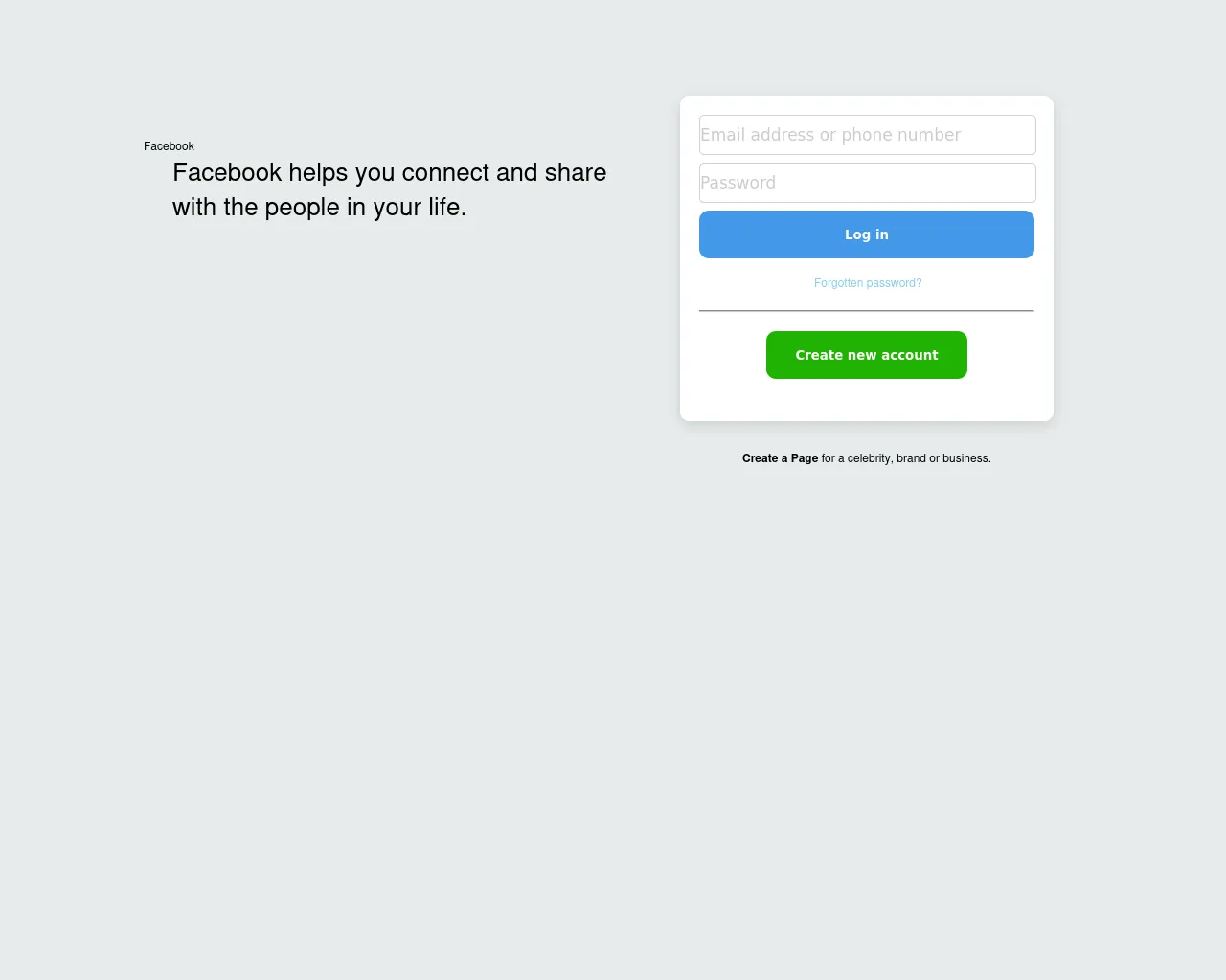 Screenshot of facebook-task-one.vercel.app