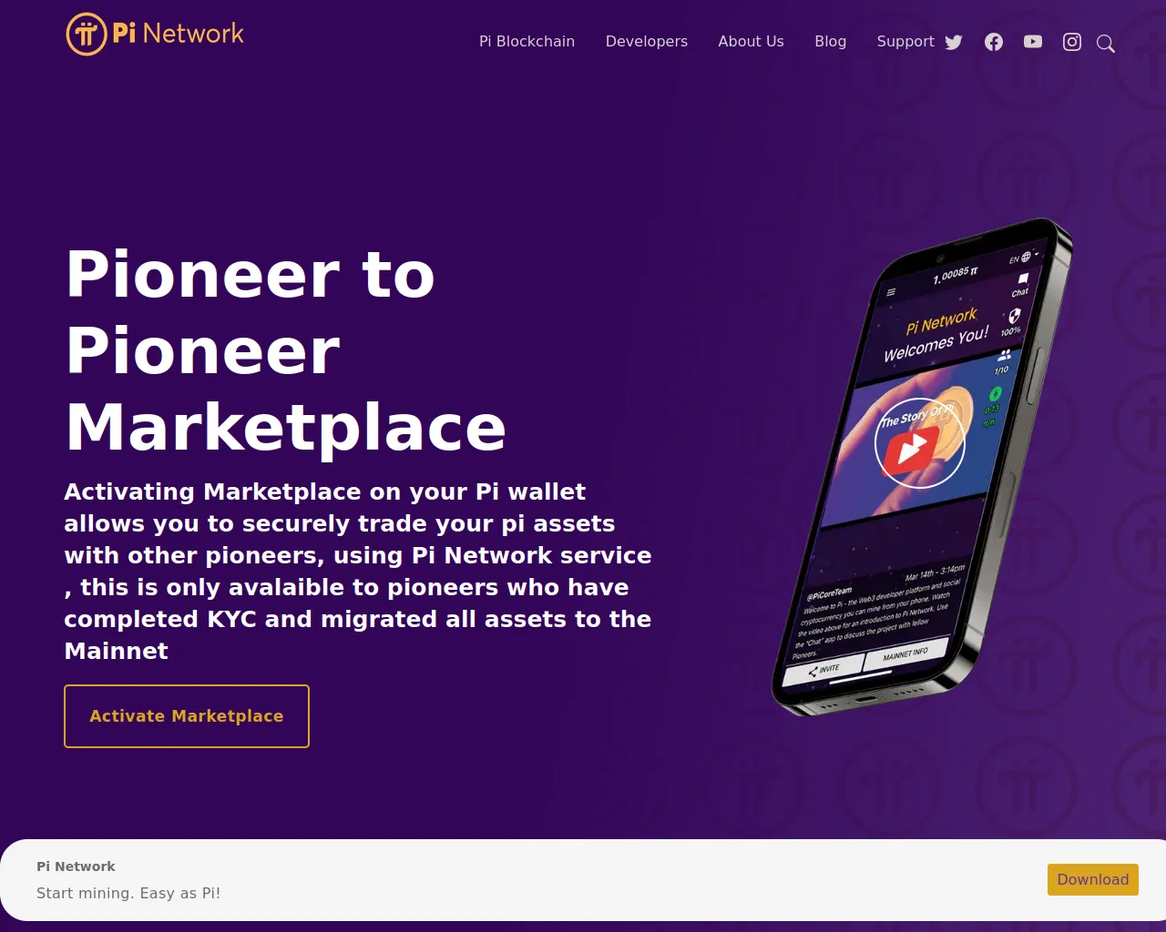 Screenshot of peer-option.info