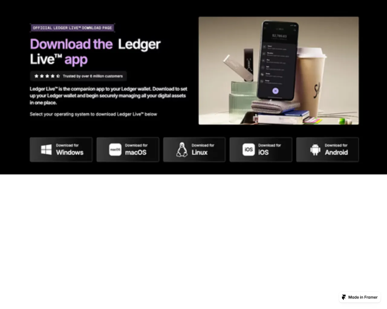 Screenshot of started-desktop.framer.ai