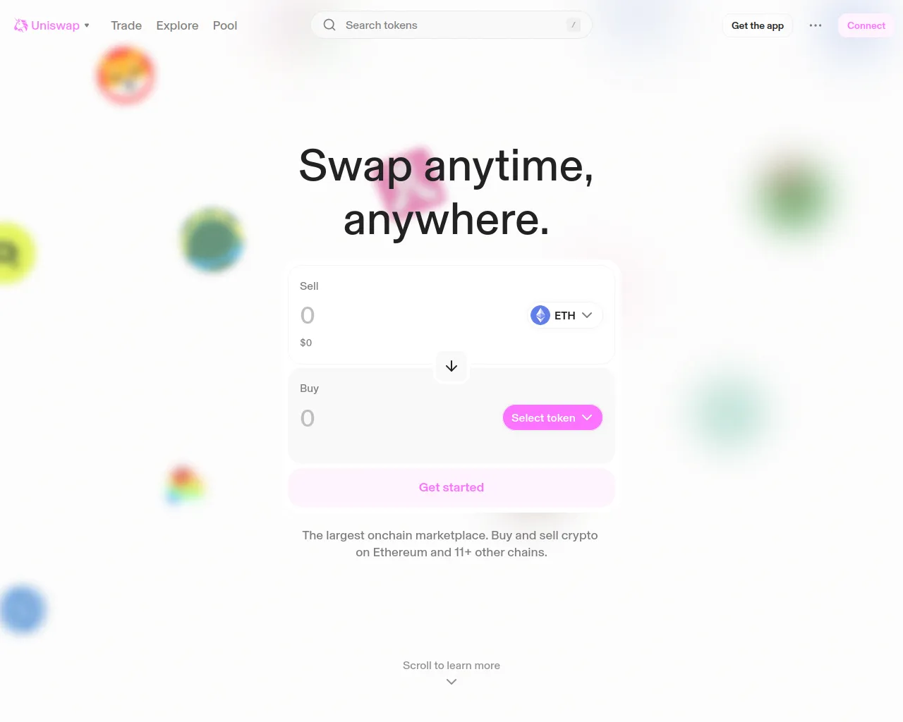 Screenshot of uniswapbridge.limited