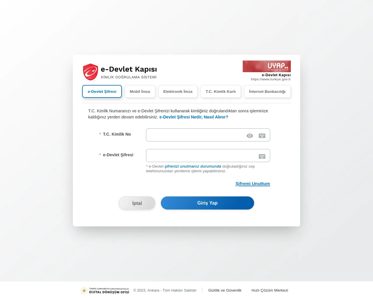 Screenshot of dosyatakipsistemi.com