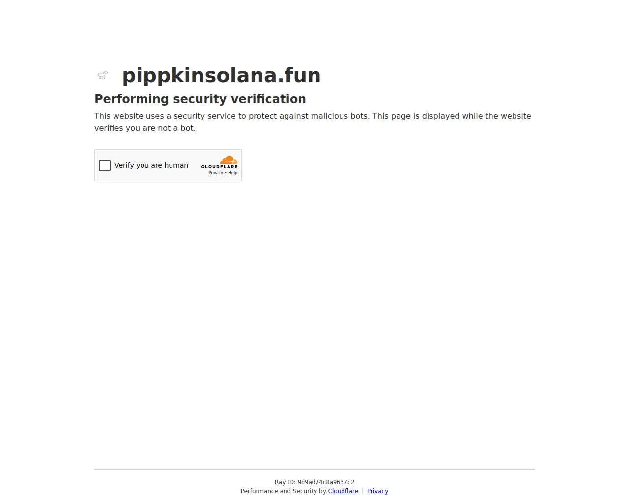 Screenshot of pippkinsolana.fun