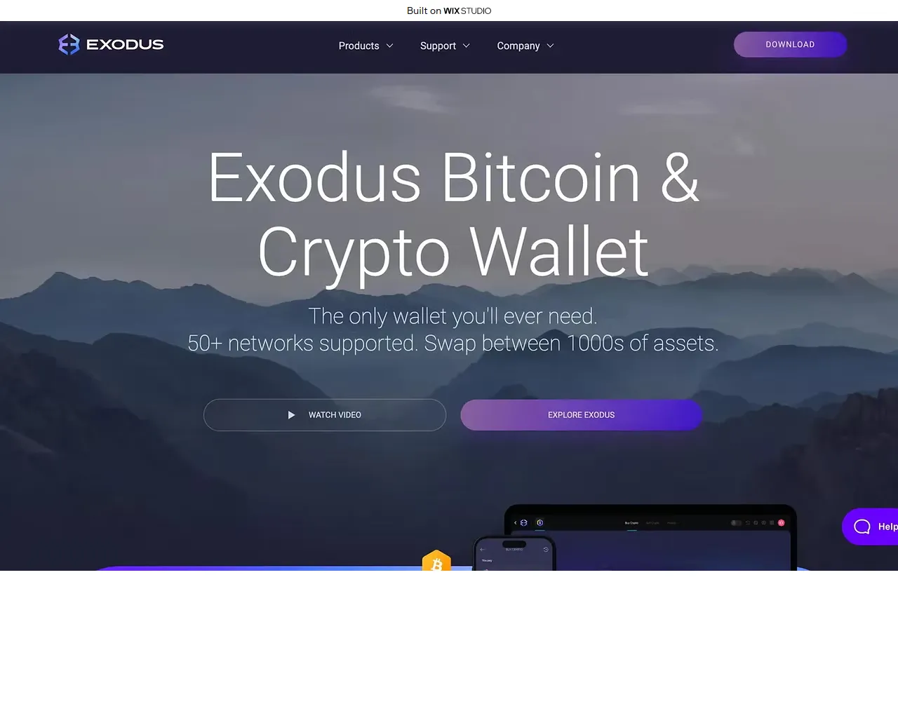 Screenshot of web3-exdous.wixstudio.com