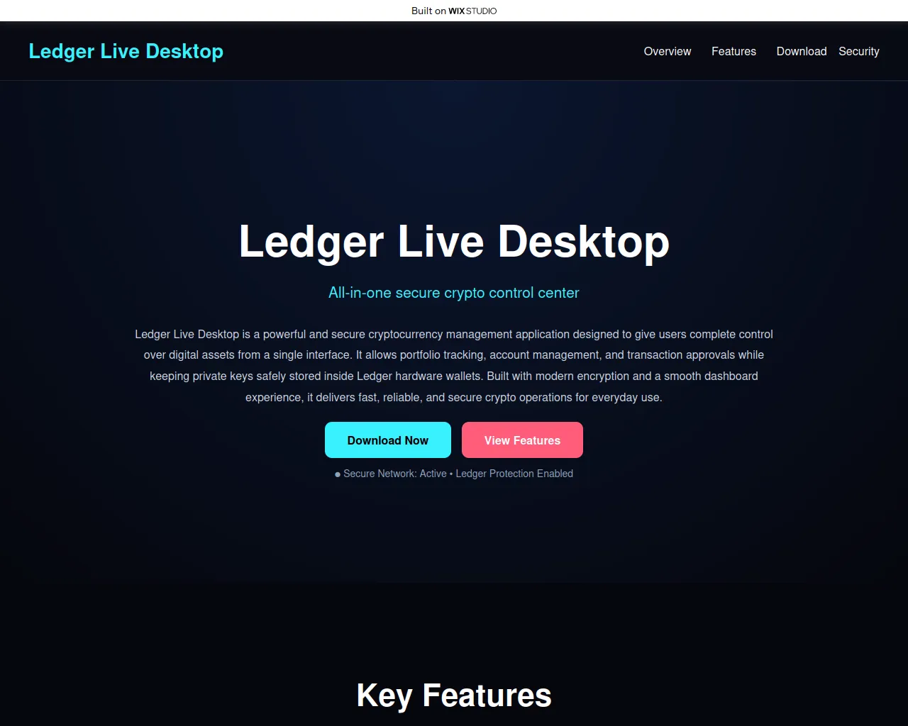 Screenshot of globlpage-desktop.wixstudio.com