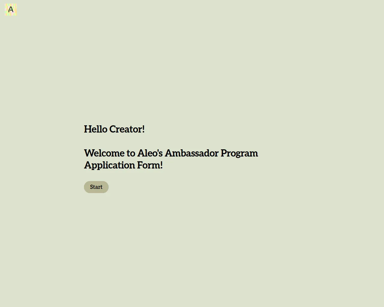 Screenshot of aleos.live